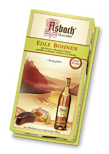 RCP Asbach Edle Bohnen, Zartbitter-Schokolade, Alkoholhaltig, Tolles Geschenk, 2 x 100 g von Asbach