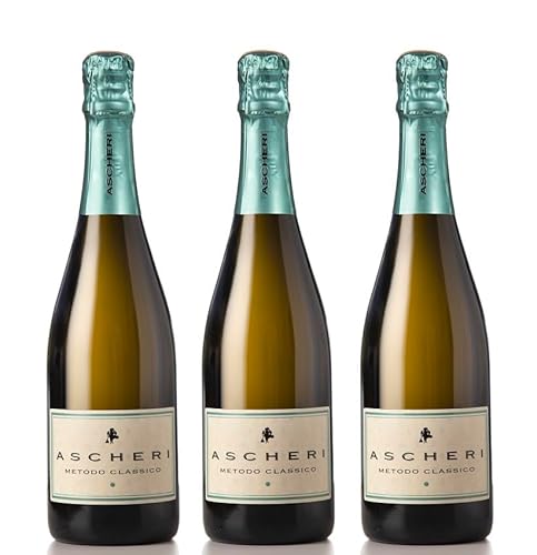 3x 0,75l - Ascheri - Nebbiolo Brut - metodo classico - Piemonte - Italien - Schaumwein brut von Ascheri