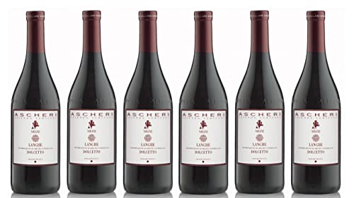 6x 0,75l - 2023er - Ascheri - Nirane - Dolcetto - Langhe D.O.P. - Piemonte - Italien - Rotwein trocken von Ascheri