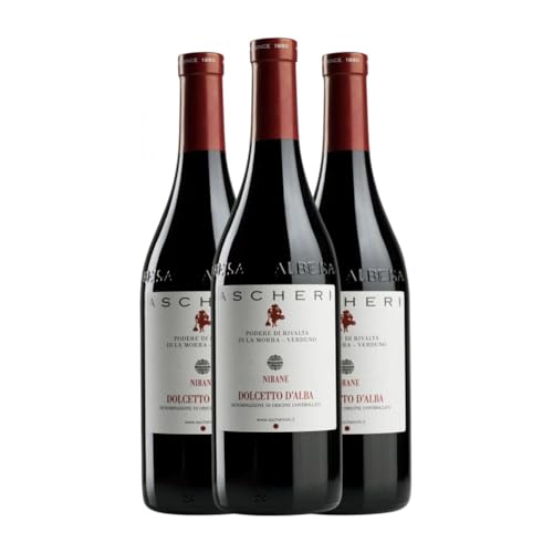 Ascheri Nirane Dolcetto Dolcetto d'Alba 75 cl Rotwein (Karton mit 3 Flaschen von 75 cl) von Ascheri