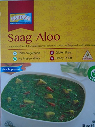 Ashoka Ready Meals Saag Aloo 280 g (10 Stück) von Ashoka