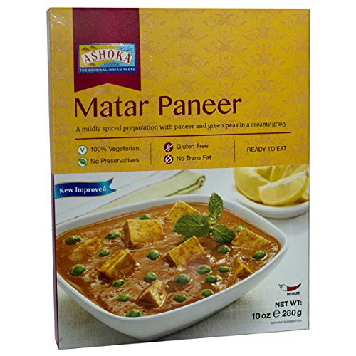 Ashoka Matar Paneer, 280 g, 5 Stück von Ashoka