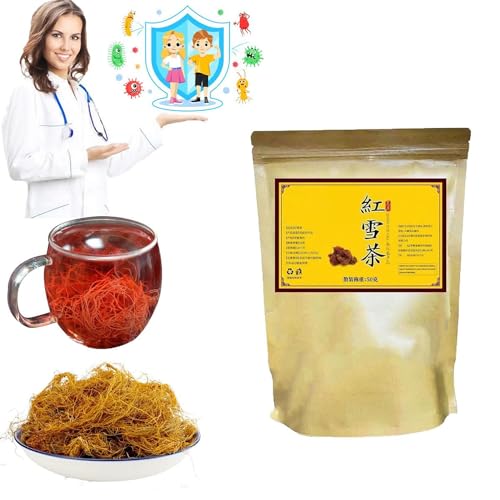 Golden Silk Red Snow Tea,Natural Red Snow Tea,Chinese Tea,Herbal Tea (1 Bag) von Ashopfun