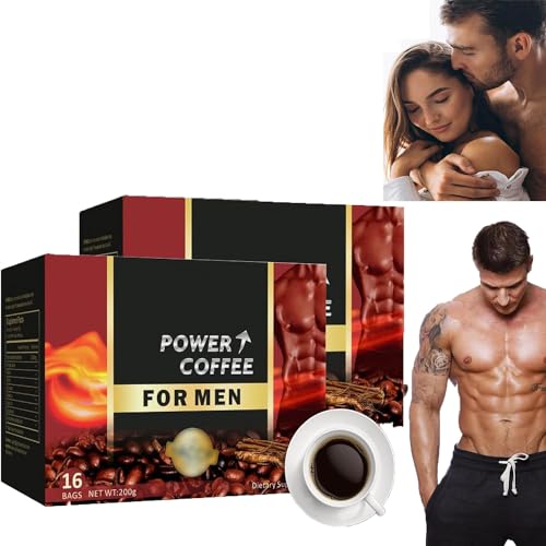 X-Power Coffee for Men,Instant Power Coffee for Strong Men (2 Box) von Ashopfun