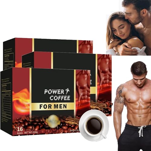 X-Power Coffee for Men,Instant Power Coffee for Strong Men (3 Box) von Ashopfun