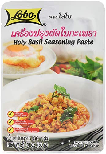 Asia-in - Thailändische Basilikum Paste, 12er pack (12 X 50 GR) von Asia-In