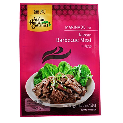 6x50g AHG Marinade für koreanisches Fleischgericht Bulgogi Marinade von Asian Home Gourmet