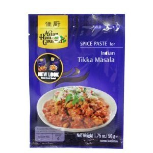 ASIAN HOME GOURMET 3er Pack Gewürzpaste für Indisches Tikka Masala [3x 50g] von Asian Home Gourmet