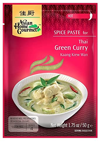 Asian Home Gourmet Thai Green Curry/Kaang Kiew Wan 50g von Asian Home Gourmet