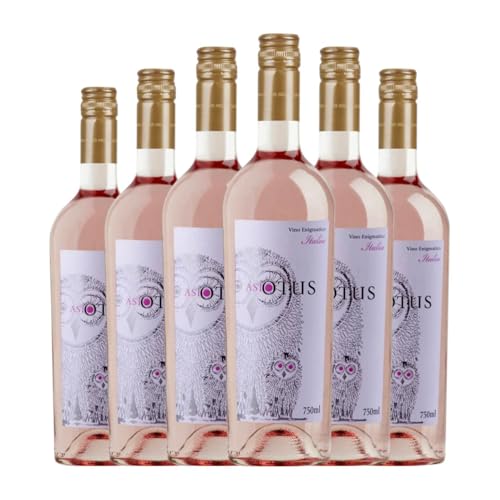 Asio Otus Rosato 75 cl Rosé-Wein (Karton mit 6 Flaschen von 75 cl) von Asio Otus