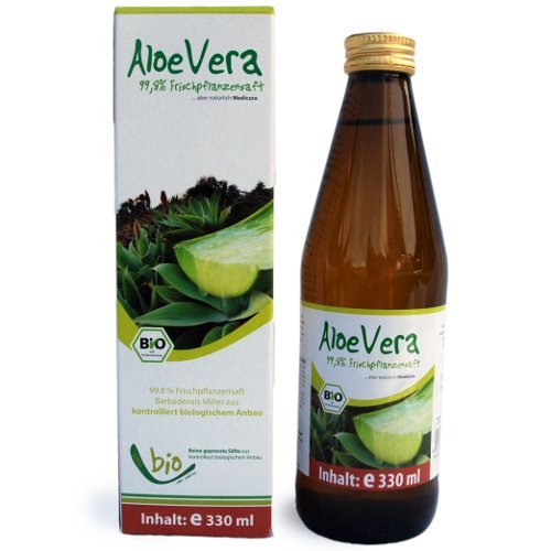 Bio Aloe Vera Saft - 330 ml Glasflasche, 330ml von Aspermuehle