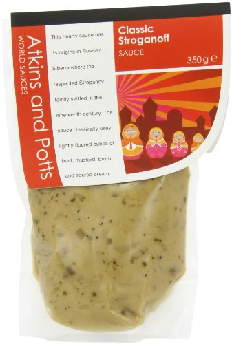 Atkins and Potts Stroganoff Sauce 350g 6er Pack von Atkins & Potts