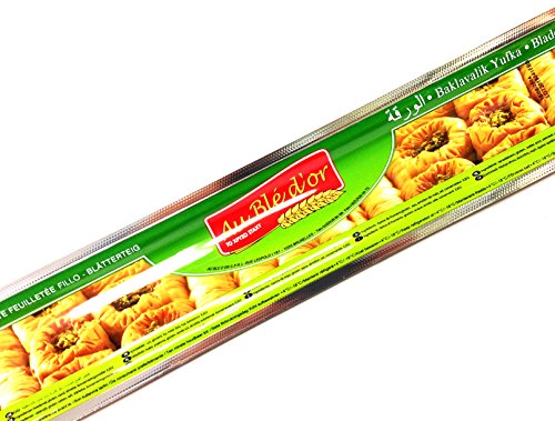 8 x 470g Filoteig Baklava Teig Blätterteig Yufka Teig hauchdünn TOP QUALITÄT von Au Ble Dor