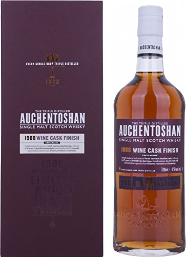 Auchentoshan 1988 Bordeaux Wine Cask Finish mit Geschenkverpackung (1 x 0.7 l) von Auchentoshan