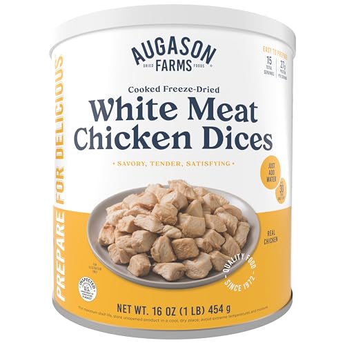 Augason Farms Freeze Dried Chicken Breast Chunks #10 Can, 16 oz by Augason Farms von Augason Farms