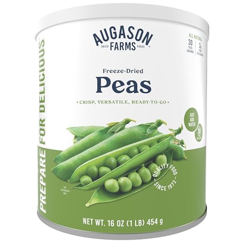 Augason Farms Freeze Dried Peas #10 Can, 16 oz by Augason Farms von Augason Farms