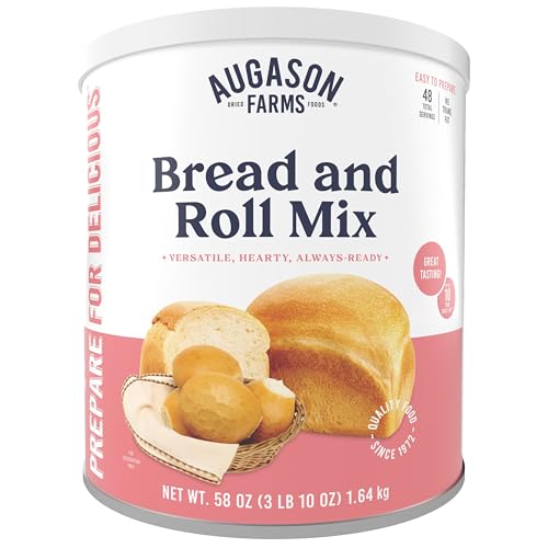 Augason Farms Honey White Bread Scone & Roll Mix Emergency Food Storage #10 Can von Augason Farms