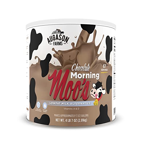 Augason Farms Morning Moo's Chocolate Low Fat Milk Alternative #10 Can, 71 oz by Augason Farms von Augason Farms