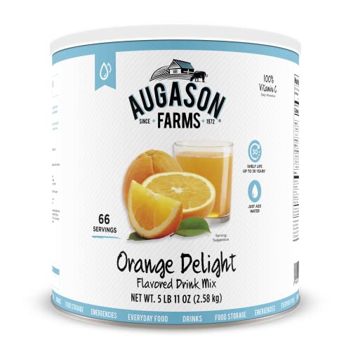 Augason Farms Orange Delight Drink Mix #10 Can, 91 oz by Augason Farms von Augason Farms