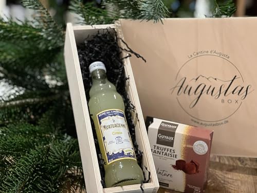 Geschenk Box Limonade & Schokoladentrüffel | Geschenk für Kunden & Geschäftspartner Kleines Geschenk zum Danke sagen | Geschenkbox | Augustas Box von Augustas Box