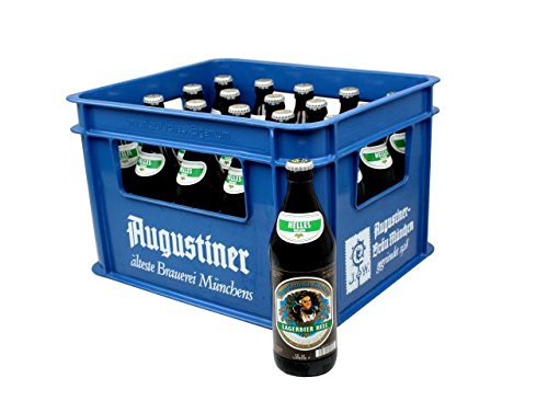 Augustiner Helles Vollbier (20 x 0.5 l), inkl. 1,60 € Pfand, MEHRWEG von Augustiner