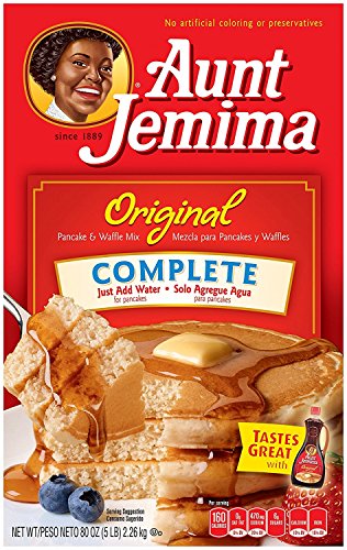 Quaker Oats Aunt Jemima Pancake Mix Complete, 1er Pack (1 x 907 g Packung) von Aunt Jemima