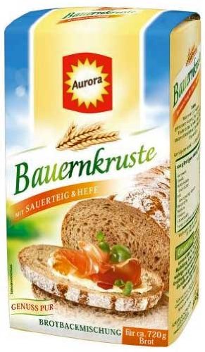 3x AURORA Brotbackmischung bread mix Bauernkruste (German Import) von Aurora