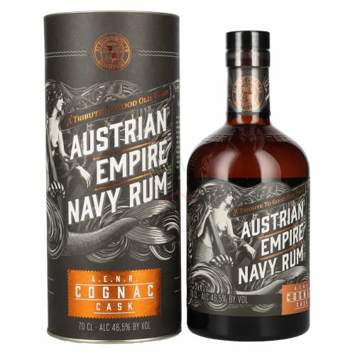 Austrian Empire Navy Rum COGNAC CASK 46,50% 0,70 Liter von Austrian Empire Navy Rum