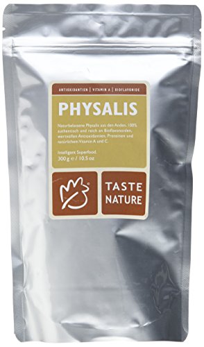 Taste Nature Physalis Beeren, 1er Pack (1 x 300 g Packung) von Authentic Nutrients