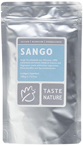 Taste Nature Sango Meereskoralle Pulver, 1er Pack (1 x 150 g Packung) von Authentic Nutrients