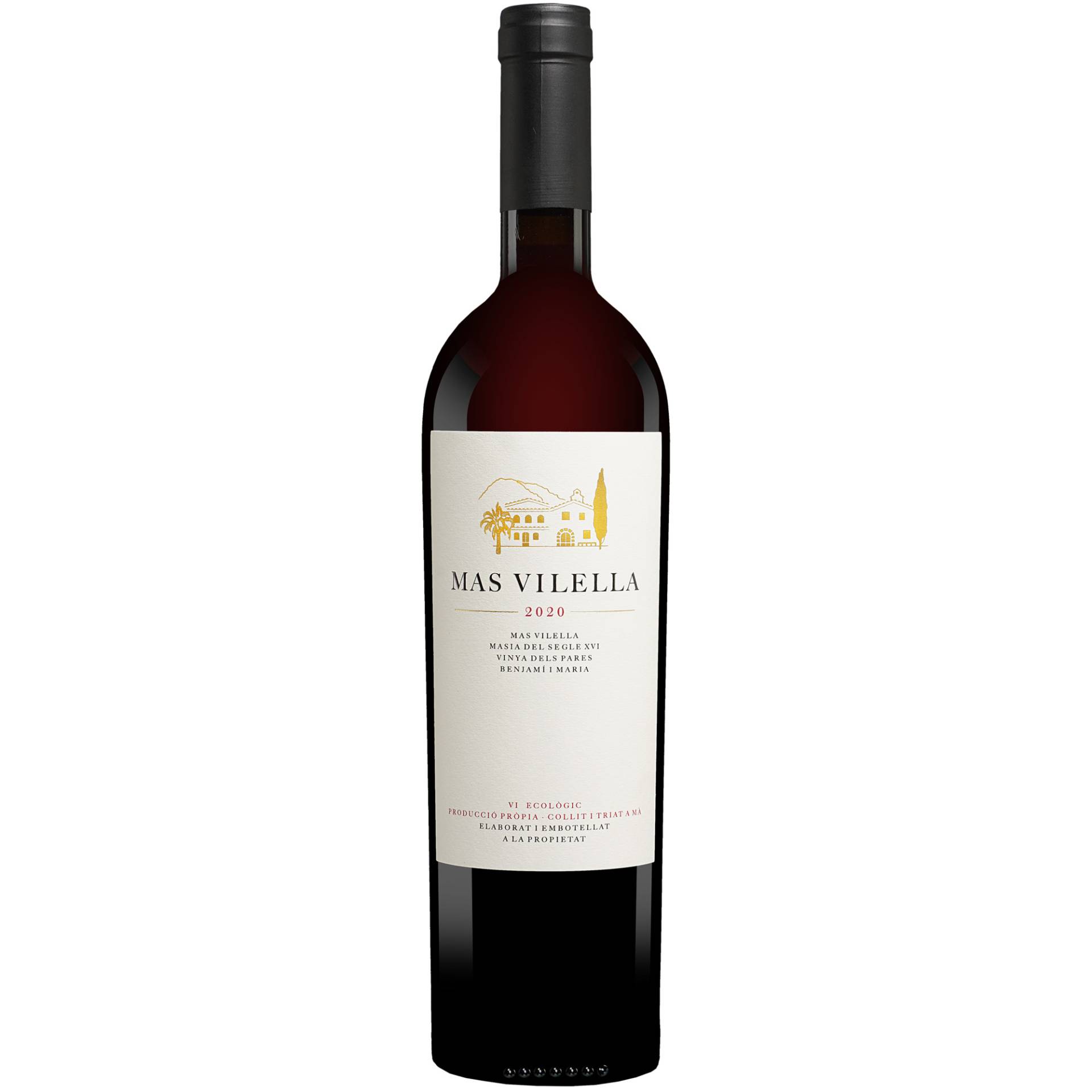 Mas Vilella Negre 2020  0.75L 15% Vol. Rotwein Trocken aus Spanien von Autòcton Celler