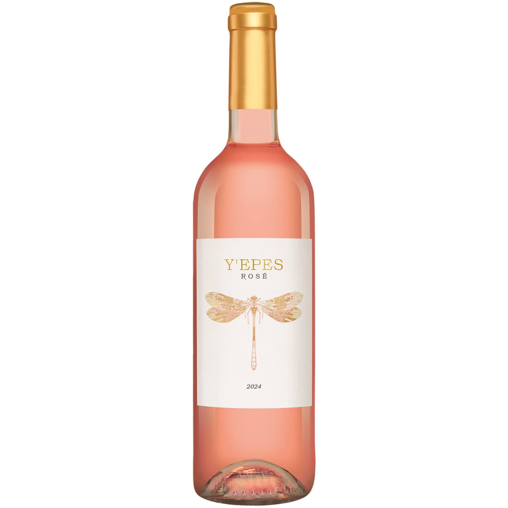 Y'EPES Rosé 2024  0.75L 12.5% Vol. Roséwein Trocken aus Spanien von Avelino Vegas