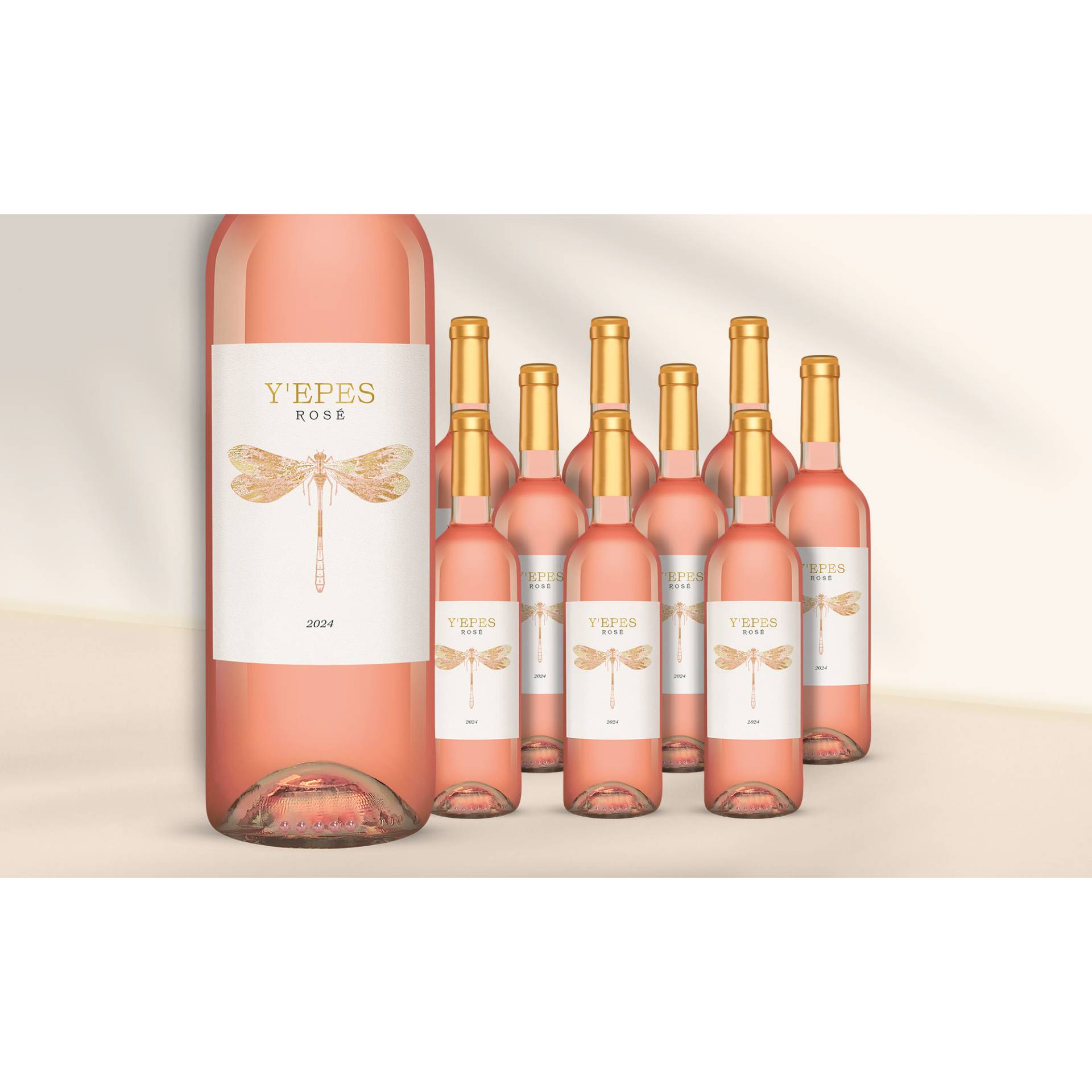 Y'EPES Rosé 2024  7.5L 12.5% Vol. Weinpaket aus Spanien von Avelino Vegas