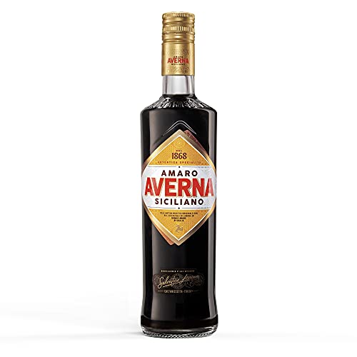 Averna Amaro - Premium Kräuterlikör aus Sizilien - das After Dinner Getränk mit dem milden Geschmack zum Dessert - 0,7 l von Averna
