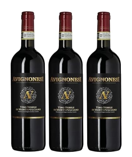 3x 0,75l - 2019er - Avignonesi - Vino Nobile di Montepulciano D.O.C.G. - Toscana - Italien - Rotwein trocken von Avignonesi