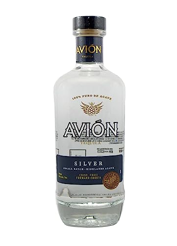 Avión Silver Tequila / Hochprozentige Spirituose aus 100% blauer Agave / Feinste Qualität mit besonders weichem und ausgewogenem Geschmack / 1 x 0,7 L von Avion