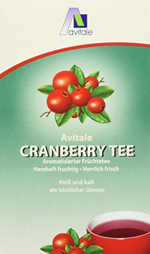 Avitale Cranberrytee, Filter, 20 St., 3er Pack (3 x 40 g) von Avitale