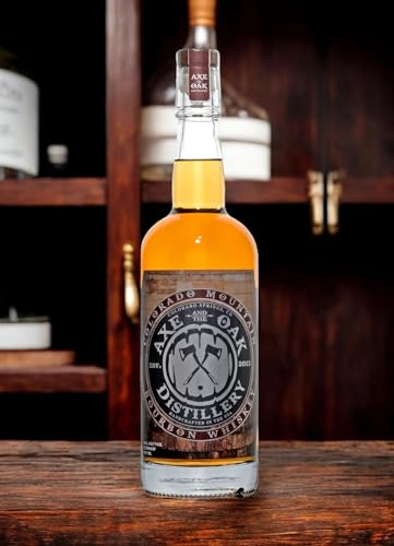 Axe and the Oak® Bourbon 46% | 3 Jahre gereift - 700 ml | Premium Bourbon aus Colorado, getestet und empfohlen von Mike’s Tastings von Axe and the Oak