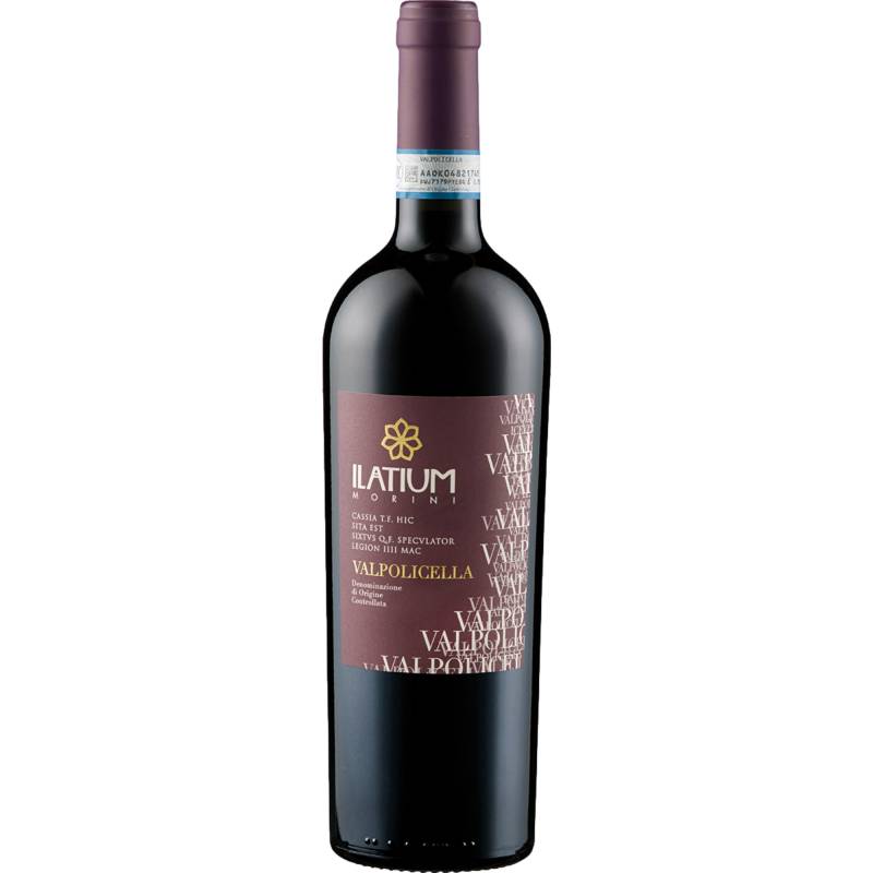 Ilatium Morini Valpolicella, Valpolicella DOC, Venetien, 2023, Rotwein von Az. Agr. LATIUM di Morini S.s. ,   IT 37031 Illasi (VR)