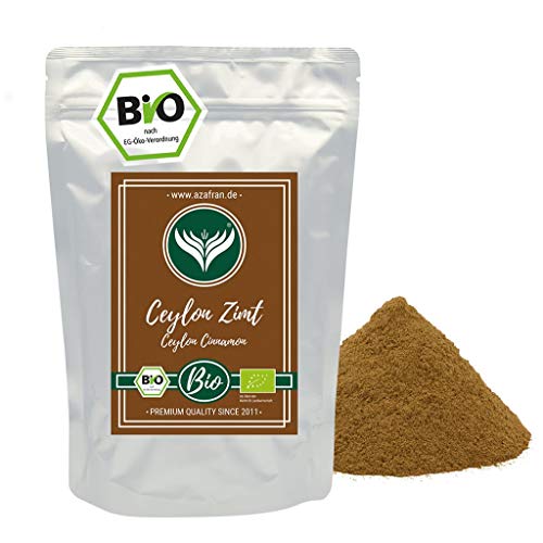 Azafran BIO Ceylon Zimt gemahlen Zimtpulver 500g von Azafran