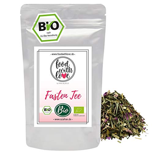 Azafran BIO Fasten Tee, Sencha Kräutertee für eine Fastenkur 250g von Azafran