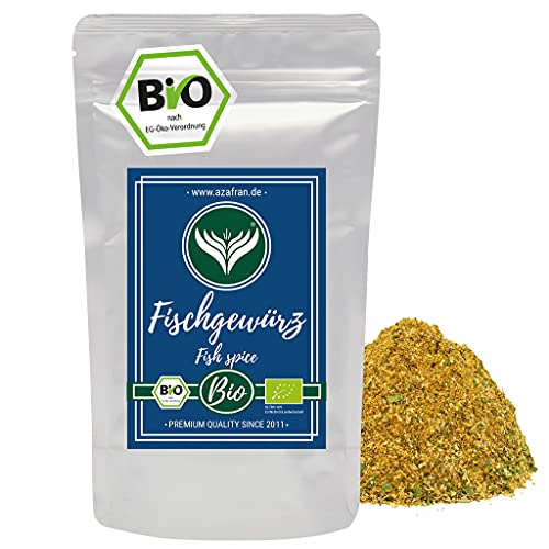 Azafran BIO Fischgewürz - Fisch und Scampi Gewürz/Gewürzzubereitung 250g von Azafran