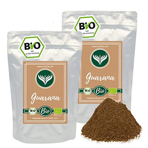 Azafran BIO Guarana Pulver ohne Zusätze 1kg von Azafran