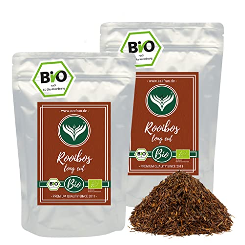 Azafran BIO Rooibos Tee lose - Rotbuschtee Natur 1kg von Azafran
