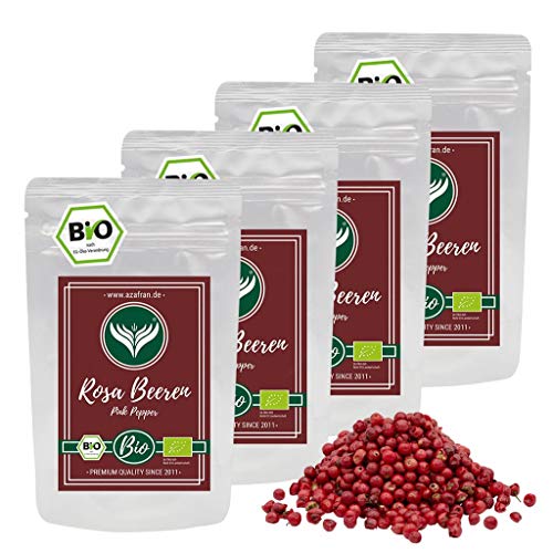 Azafran BIO Rosa Beeren Pfeffer ganz - Rosa Pfefferkörner 1kg von Azafran