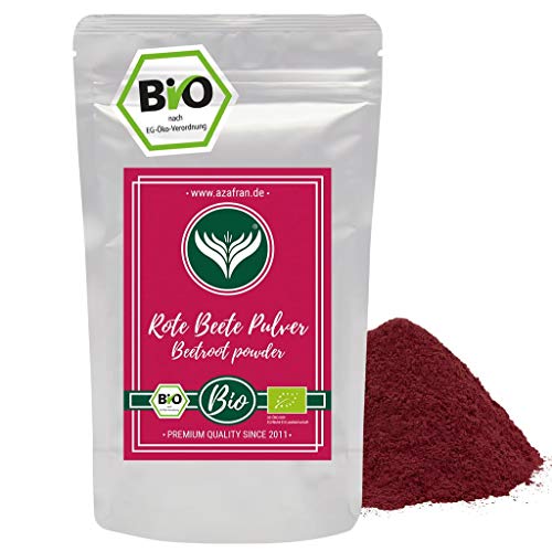 Azafran BIO Rote Beete (Bete) Pulver, getrocknet gemahlen, zum Kochen und Färben 250g von Azafran