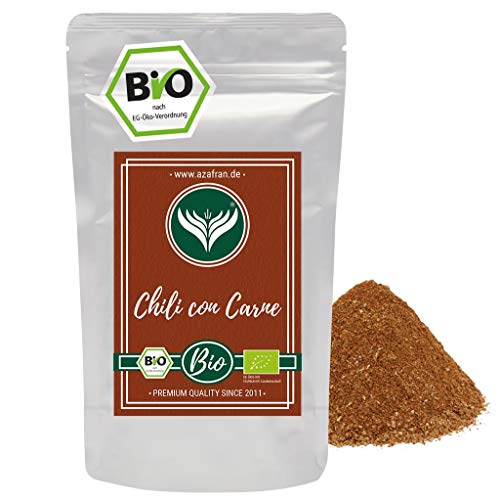 Azafran Bio Chili con Carne Gewürz/Gewürzzubereitung/Gewürzmischung 250g von Azafran