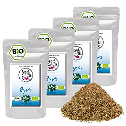 Azafran Bio Gyrosgewürz/Gewürzzubereitung Food with Love 1kg von Azafran