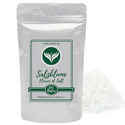 Azafran Flor (Fleur) de Sal natural, Salzblume Meersalz aus Portugal 250g von Azafran