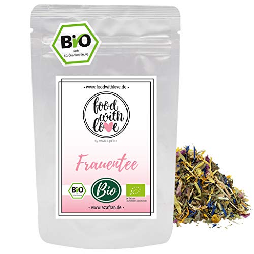 Azafran BIO Frauentee - Frauenmantel und Schafgabe Kräutertee Mischung 250g von Azafran